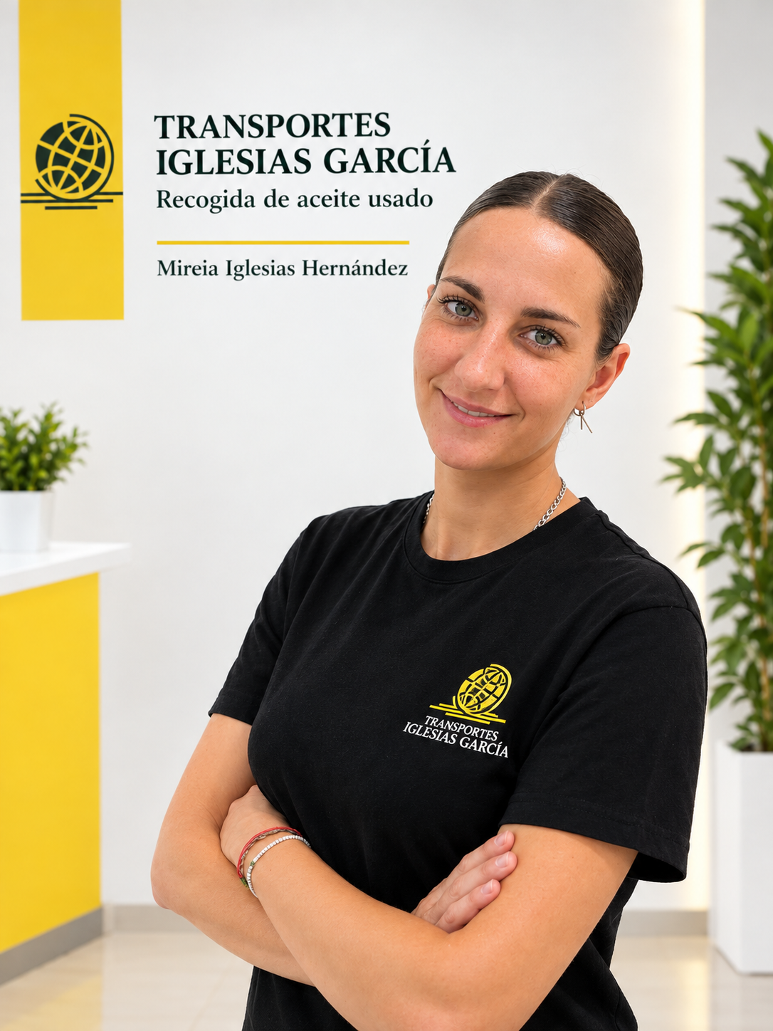 Mireia Iglesias Hernández, responsable de Transportes Iglesias García